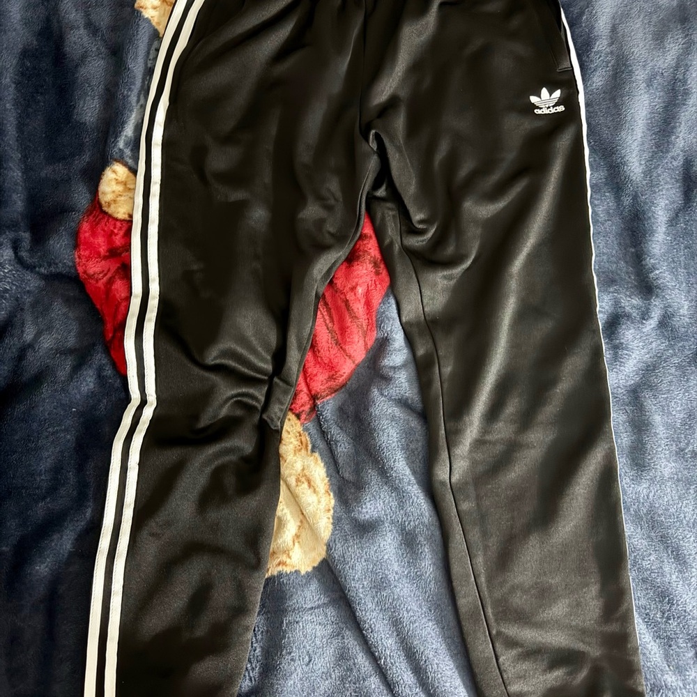 Adidas Men's Large Black Originals Adicolor Classics Superstar SST Track Pants